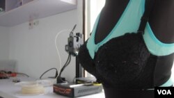 "Smart Bra" by robotics engineer Kemisola Bolarinwa 