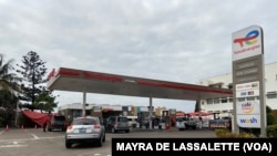 Bomba de gasolina em Maputo, Moçambique