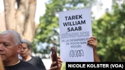 Rocío San Miguel fue detenida el 9 de febrero y acusada de estar vinculada a una supuesta conspiración para matar al presidente Nicolás Maduro.
