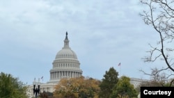 Pemandangan Gedung Capitol di Washington, yang diambil dalam foto pada 7 November 2023. (Foto: Courtesy of Diaa Bekheet)