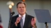 FILE - Rep. Mike Turner, R-Ohio, speaks at Dayton International Airport in Vandalia, Ohio, Nov. 7, 2022. He warned June 20, 2024, that Russia is on the verge of gaining an advantage in space-based weaponry.