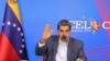 El presidente de Venezuela, Nicolás Maduro, durante su intervención en la reunión extraordinaria de la CELAC. 