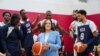 Wapres Harris pada Timnas Basket AS: Kalahkan Kanada, Bawa Pulang Medali Emas!