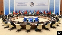 نشست سازمان همکاری شانگهای