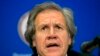 Archivo- Luis Almagro, secretario general de la Organización de los Estados Americanos, da una conferencia de prensa en la 45ª Asamblea General de la OEA, el 16 de junio de 2015, en Washington.
