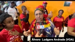 Filomena Borges, presidente da Comunidade Angolana em Abidjan, Costa do Marfim, 2 fevereiro 2024