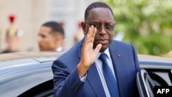 Le président Macky Sall a a vanté un transport "sécurisé" et "totalement décarboné". (photo d'archives)