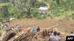 Maporomoko ya ardhi nchini Indonesia