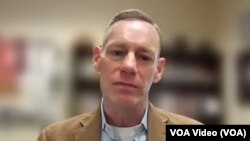 Полковник Армії США Роберт Гамільтон в інтерв'ю Голосу Америки, 8 лютого 2024 року. Знімок з екрану