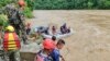 Buses carrying more than 50 people swept away by landslide in Nepal
