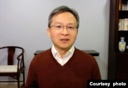 加拿大時評人文昭。 （取自採訪視頻）