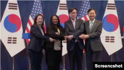 지난해 9월 15일 한국 서울에서 제4차 확장억제전략협의체(EDSCG) 회의가 열렸다.