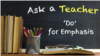 'Do' for Emphasis