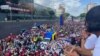 El gobierno de Venezuela convocó marchas en todo el país para marcar el inicio oficial a la campaña para las elecciones presidenciales.