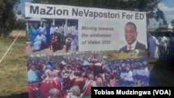 Musangano wemapositori neZion vanotsigira VaMnangagwa, weMaZion NeVapostori For ED,