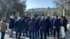 تجمع اعتراضی بازنشستگان در اردبیل، سه‌شنبه ۹ اسفند ۱۴۰۱