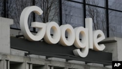 This file photo shows a Google building in New York, Feb. 26, 2024. (AP Photo/Seth Wenig, File)