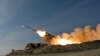 Sebuah rudal diluncurkan selama latihan militer di lokasi yang dirahasiakan di selatan Iran, dalam gambar selebaran ini diperoleh pada 19 Januari 2024. (Tentara Iran/WANA (Kantor Berita Asia Barat)/Handout via REUTERS)