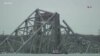 Comienza la remoción de escombros del puente colapsado en Baltimore