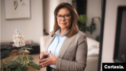 La abogada Luz Adriana Camargo es la nueva fiscal general de Colombia, con un total de 18 votos de 23 posibles. [Foto: Corte Suprema de Justicia]