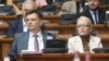 Poslanici SNS na sednici Skupštine Srbije 31. maj 2023. (FoNet)