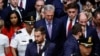 El presidente de la Cámara de Representantes de EEUU, el republicano Kevin McCarthy, regresa a su oficina después de una moción para dejarle fuera del cargo, en una sesión en el Capitolio en Washington, el 3 de octubre de 2023.
