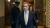 Michael Cohen departs his apartment building on his way to Manhattan criminal court, in New York, May 16, 2024.