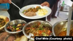 FILE: Chef Mhlelusizo Ncube showcasing Zimbabwean cuisines at the African Cuisine & Art Festival in New Mexico, USA