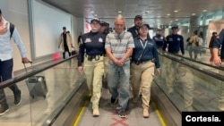 Migración Colombia recibe a Jaime Saade en calidad de Extraditado. [Foto: Migración Colombia]