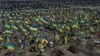 Могили загиблих українських захисників на кладовищі в Харкові, 31 січня 2023. REUTERS/Vitalii Hnidyi