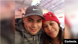 A la izquierda Maynor Suazo, una de los desaparecidos tras el colapso del puente Francis Scott Key en la ciudad de Baltimore el martes 26 de marzo. [Foto: Cortesía de la familia]