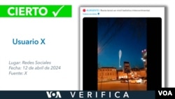 Los videos difundidos corresponden a registros de una prueba hecha por Rusia el 12 de abril pasado. Diseño: Mila Cruz.