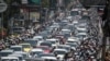 FILE - Kepadatan arus mudik menjelang lebaran di kawasan Bogor, Jawa Barat, 13 April 2024. (ADITYA AJI / AFP)