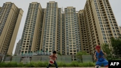 中國恆大在北京開發的建築。 （2022年7月28日）