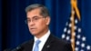 FILE - Health and Human Services Secretary Xavier Becerra speaks at a news conference, Oct. 18, 2022, in Washington. The Biden administration said Feb. 27, 2023, that it would crack down on the exploitation of migrant children in the labor force.