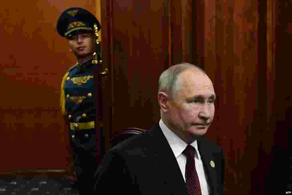 Rossiya Prezidenti Vladimir Putin Mustaqil Davlatlar Hamdo'stligiga a'zo davlatlar rahbarlarining uchrashuvida qatnashdi, Qirg'iziston