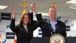 美國副總統賀錦麗(Kamala Harris)星期一(7月22日)到訪民主黨位於特拉華州威爾明頓的競選總部。