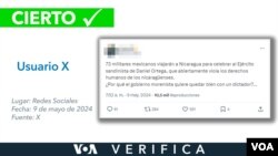 El Senado de México aprobó la participación de elementos de las tropas mexicanas a Nicaragua y se publicó esta salida en un decreto el 8 de mayo. Diseño: Mila Cruz.