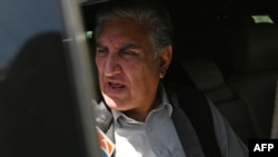 د پاکستان تحریک انصاف ګوند مرستیال شاه محمود قریشي (ارشیف)