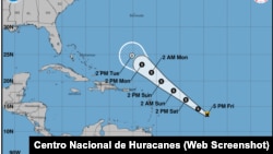 Tormenta Tropical Cindy-NHC.