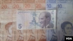 Türk Lirası Venezuela Bolivarı karşısında üç ayda yüzde 4,5 değer kaybetti