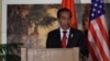 Presiden Joko Widodo saat memberikan kuliah umum di Universitas Stanford, Amerika Serikat, pada 15 November 2023. (Foto: VOA/Rivan Dwiastono)