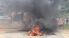 Mduduzi Bacede Mabuza et Mthandeni Dube sontccusés d'avoir incité à manifester contre le régime en 2021.