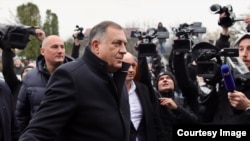 Milorad Dodik pred Sudom BiH. (Foto: BIRN BiH)