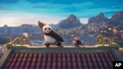 ภาพจาก "กังฟูแพนด้า 4" (DreamWorks Animation/Universal Pictures via AP)