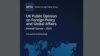 英國智庫“英國外交政策組織”（British Foreign Policy Group）委托市場調查公司J.L. Partners 所做的外交政策民意調查 （互聯網截圖）