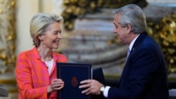  La presidenta de Comisión Europea visitó Argentina con su agenda para el MERCOSUR