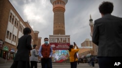 中國新疆烏魯木齊。 （2021年4月21日）