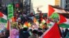 Ribuan Orang dari Seluruh AS Tuntut Gencatan Senjata di Gaza dan Setop Bantuan AS untuk Israel