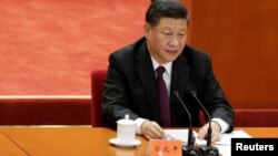 Chinese President Xi Jinping speaks at an event marking the 40th anniversary of China's reform and opening up at the Great Hall of the People in Beijing, China December 18, 2018.